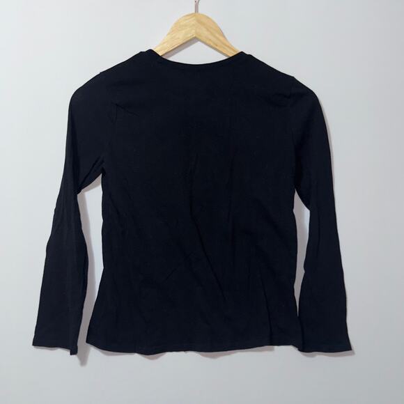 The Children's Place Black Princess Tee girls size Large (10/12) - Picture 2 of 5